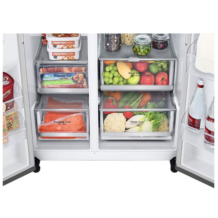 یخچال فریزر ساید بای ساید 30 فوت ال جی مدل GCX-287TNS