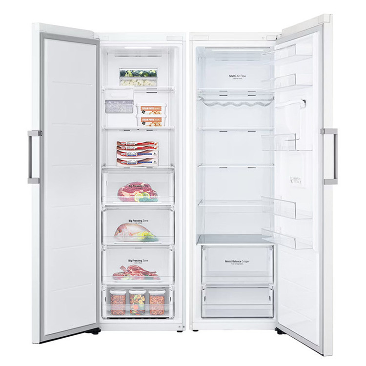 یخچال فریزر دوقلو 40 فوت ال جی مدل GC-F411EQDM GC-B414EQFM