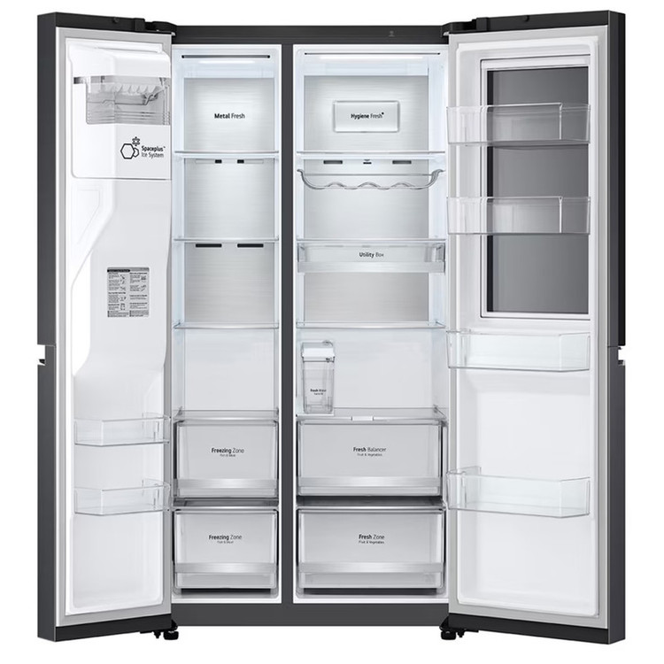 یخچال فریزر ساید بای ساید 30 فوت ال جی مدل GR-X267MSHS