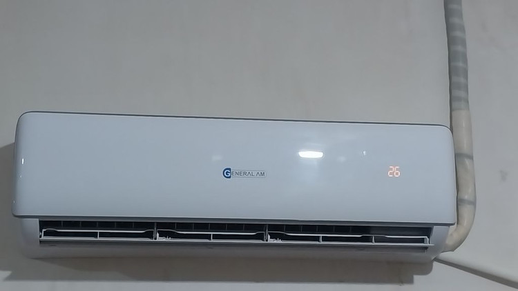 اسپلیت کولر گازی جنرال ای ام مدل AM-H12 BEST T3